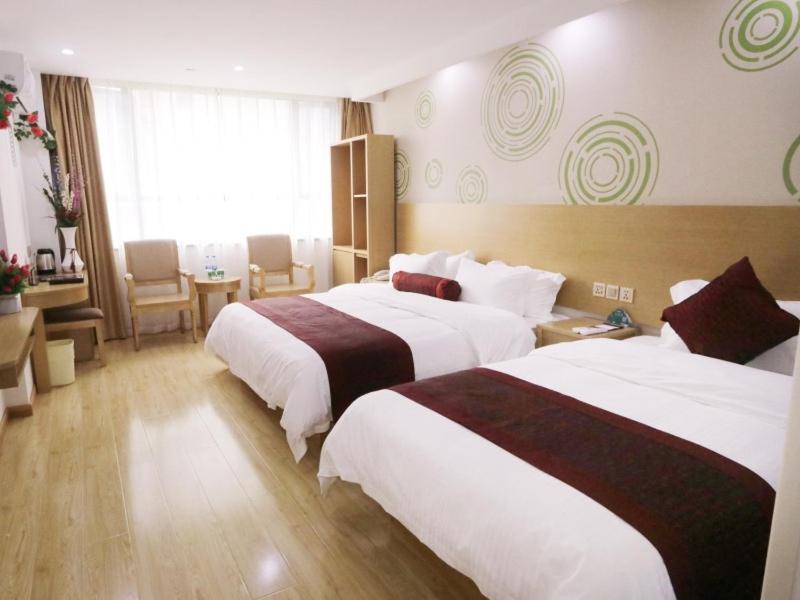 Greentree Inn Zhejiang Jiaxing West Zhongshan Road Vintage Car Building Express Hotel Buitenkant foto